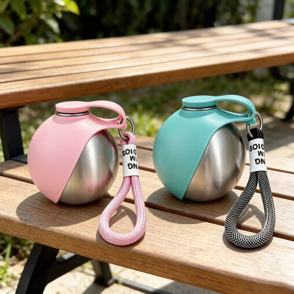 Dog Water Bottle with Bowl