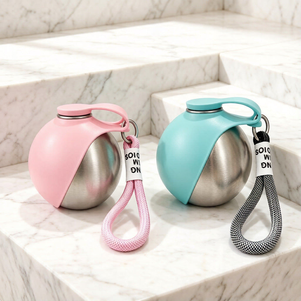 Dog Water Bottle with Bowl
